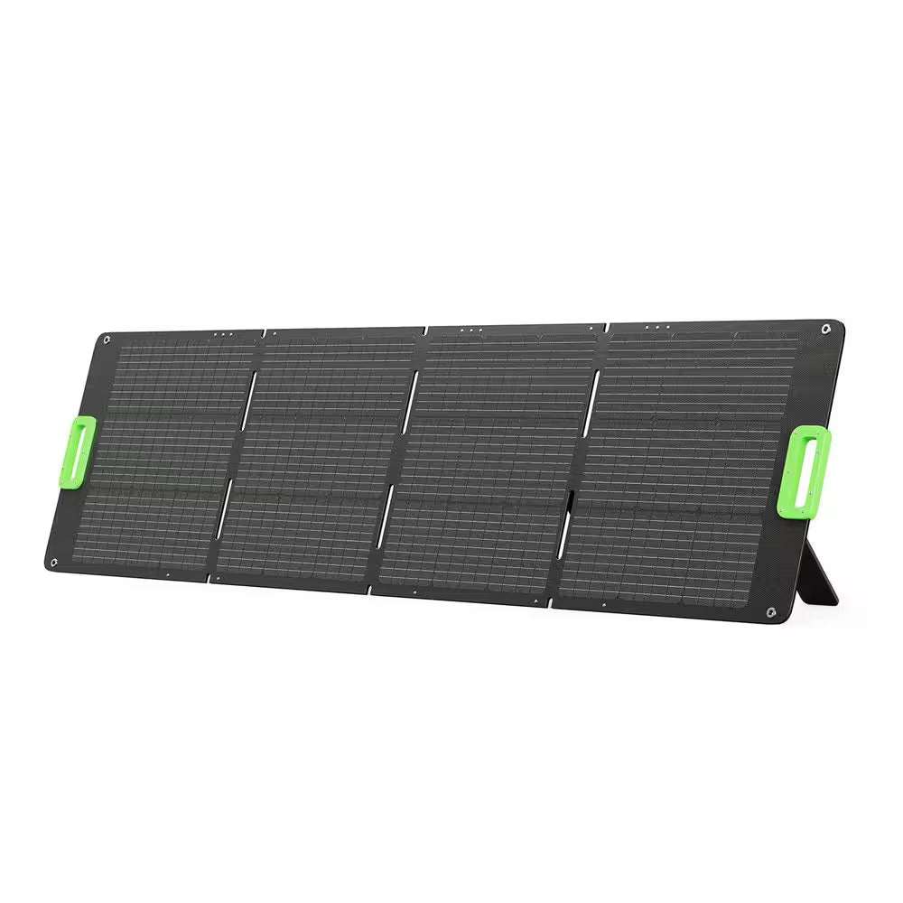 200-Watt Monocrystalline Folding Solar Panel with Included Stands