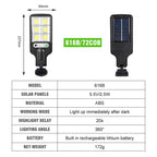 Waterproof LED solar pathway lights with motion sensor and remote control for outdoor garden use
