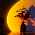Sunset Lamp, Sunset Light Projection Lamp Led, Romantic Visual Led Light,180 Degree Rotation Sunset Light USB Sunset Glow Light Warm Romantic Visual Night Decorative Lights for Photo Blog
