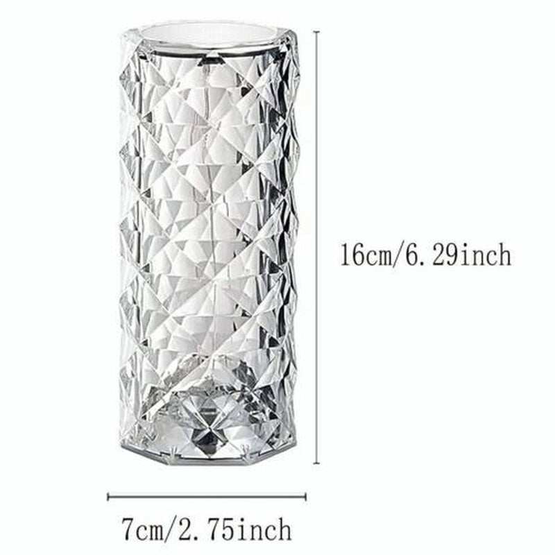 LED Lamp Crystal RGB Table Light Touch Atmosphere Diamond Rose Thanksgiving Gift