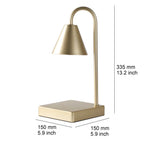 Candle Warmer Lamp, Gold
