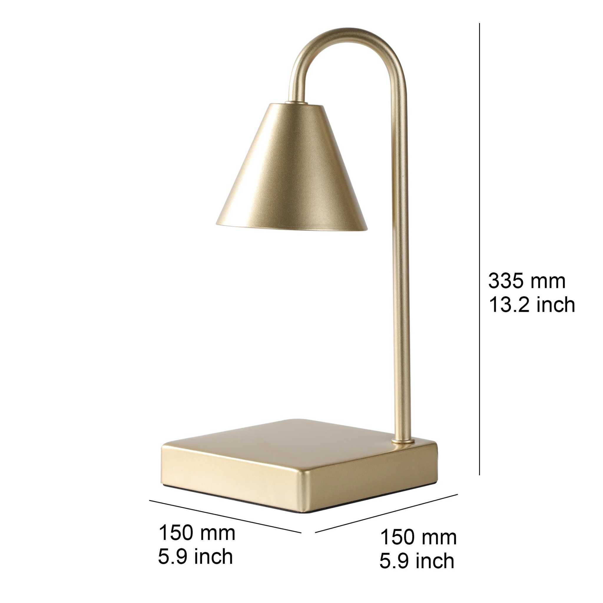 Candle Warmer Lamp, Gold