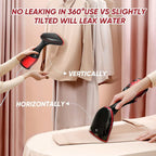 Handheld Clothes Steamer | 2-In-1 Fabric Wrinkle Remover - Travel & Portable Garment Steamer, 300Ml Water Tank, 30S Heat-Up, 15 Mins Continuous Steam