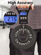 Fish Scale, 110Lb/50Kg Digital Portable Hanging Fishing Weight Scale with Backli