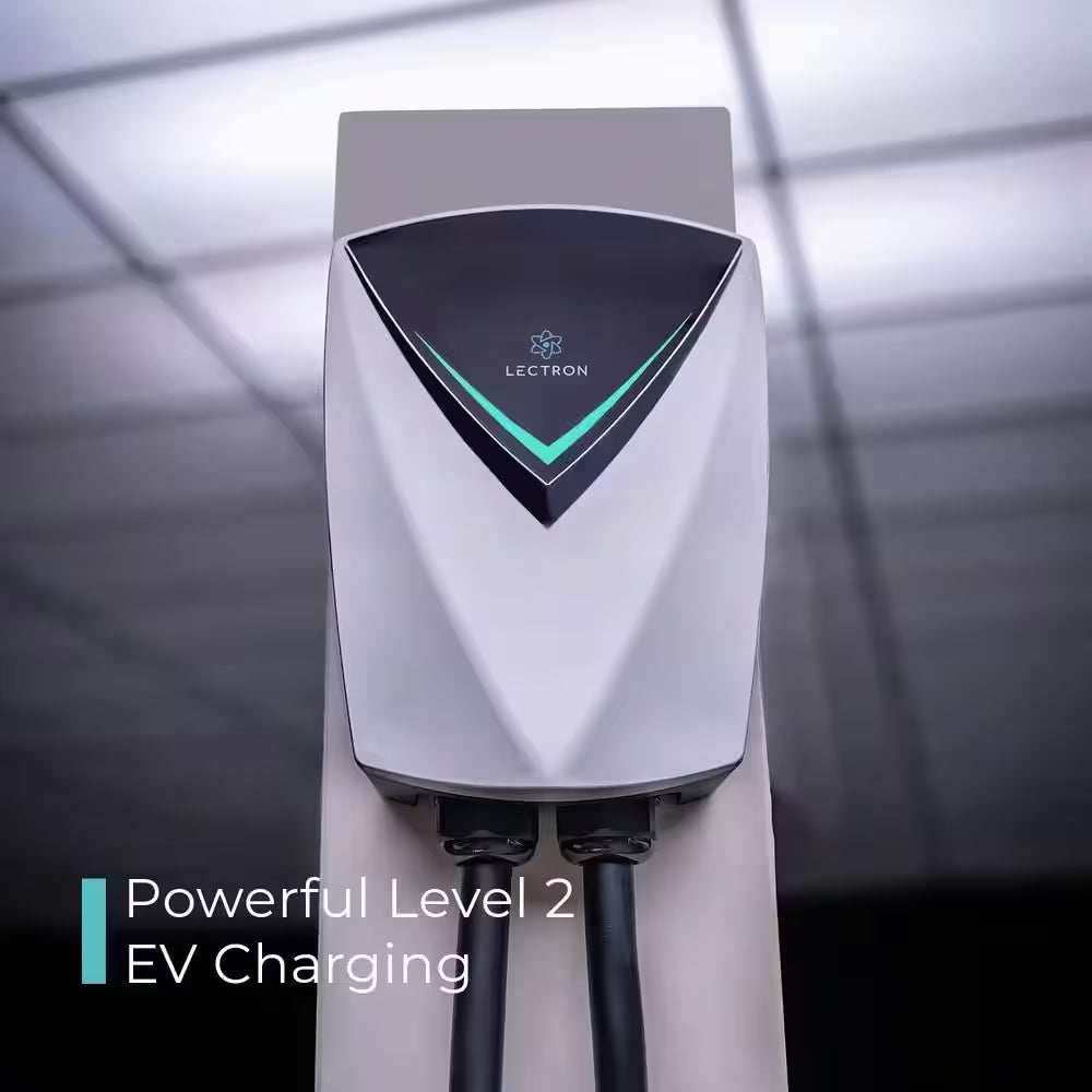 Tesla (NACS) V-Box Pro Electric Vehicle Charging Station (Wi-Fi) 48 Amp with App Control-Level 2-EV Charger (240-Volt)