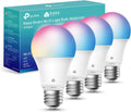 Kasa Smart Wifi Bulbs A19 9W – 16 Million Colors + Warm/Cool White, Alexa/Google