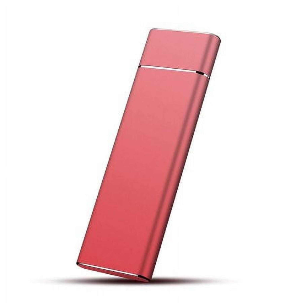 Portable SSD external hard drive with metal shell for PC, laptop, and Mac data storage and transfer