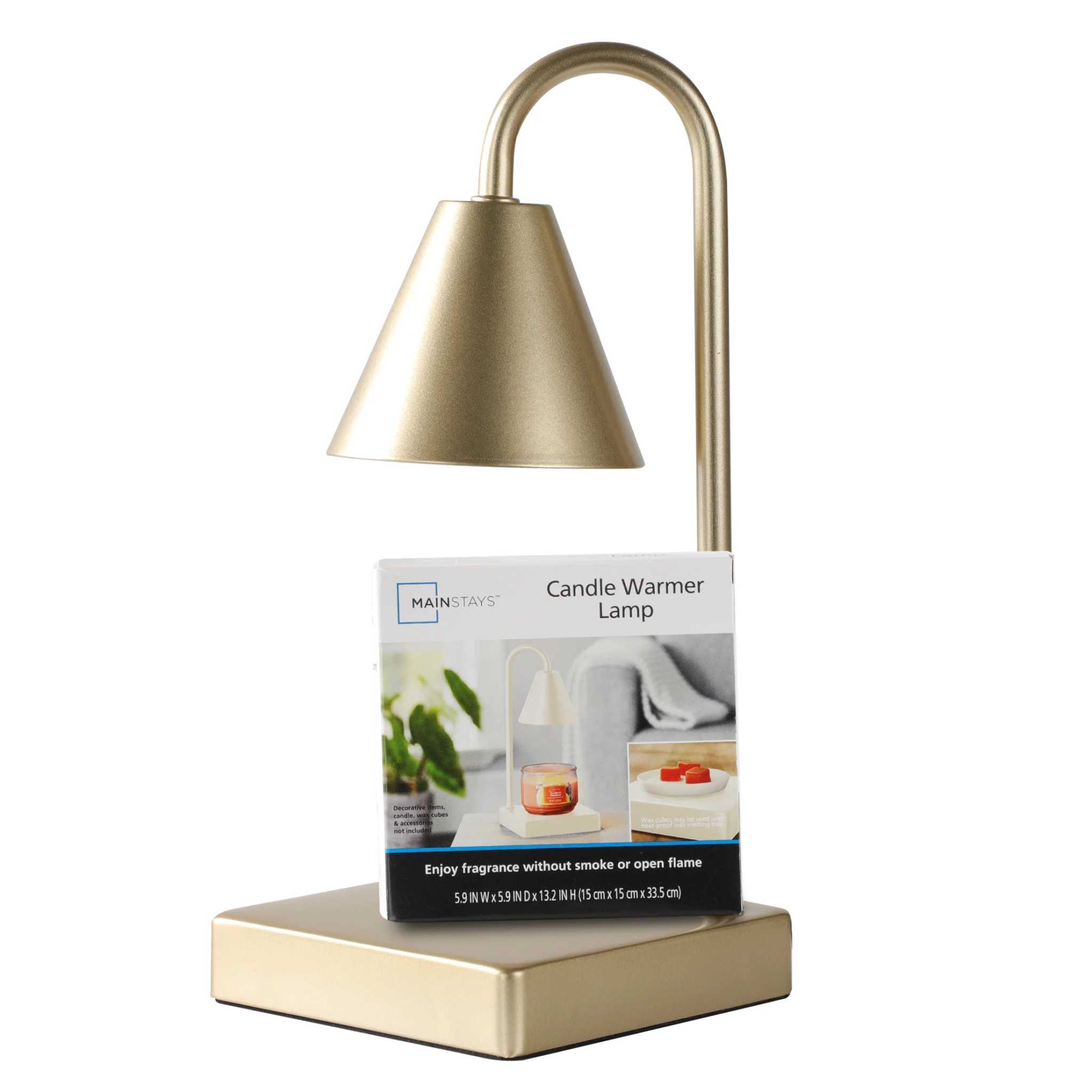 Candle Warmer Lamp, Gold