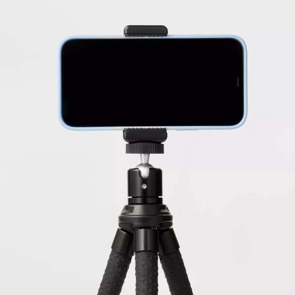 Flexible Tripod with ball head and universal mount for cameras and smartphones by heyday™