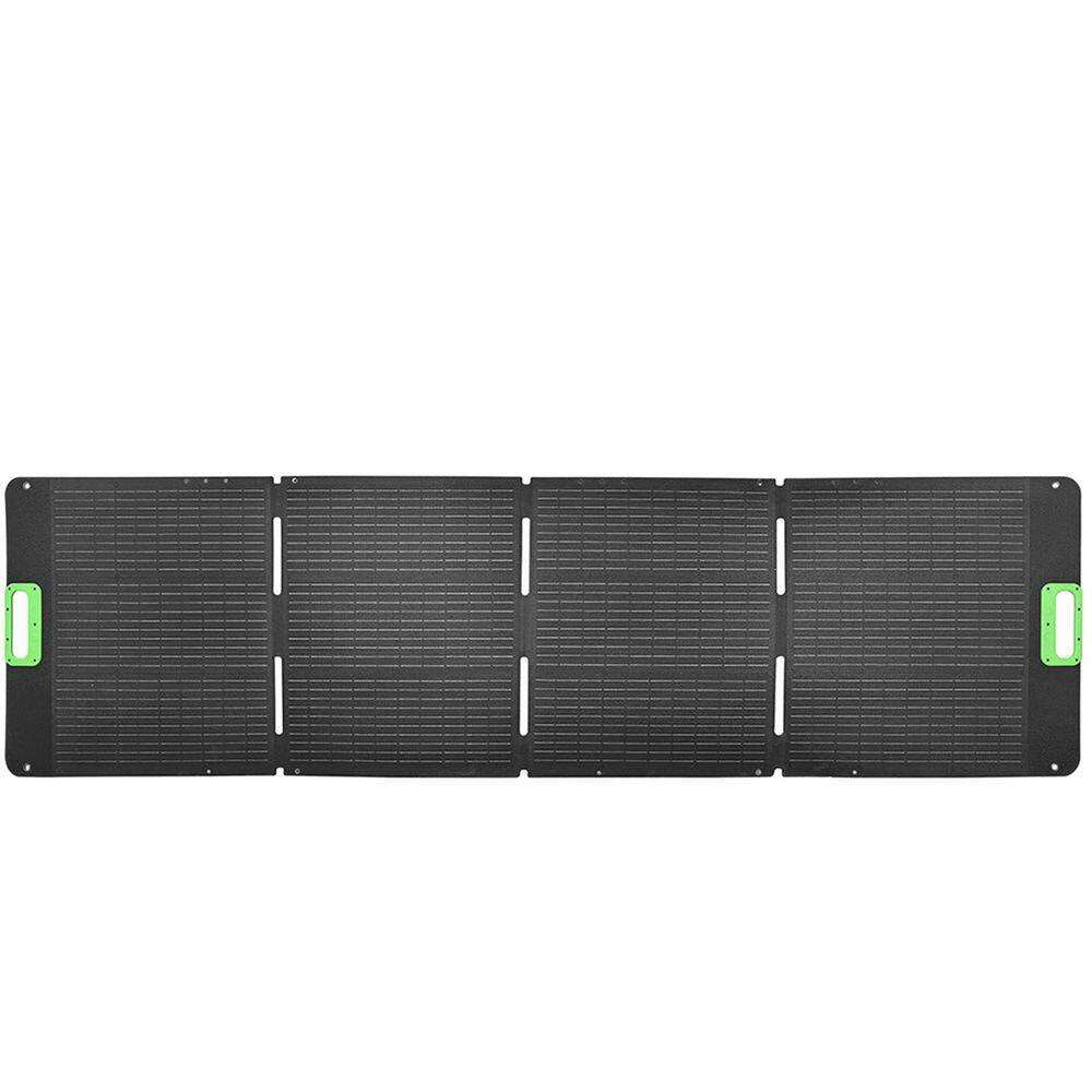 200-Watt Monocrystalline Folding Solar Panel with Included Stands