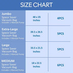 Home Vacuum Storage Bags (20-Pack)