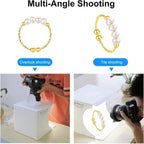 Mini Light Box 9-inch portable LED photo studio with 20 LEDs and USB power supply