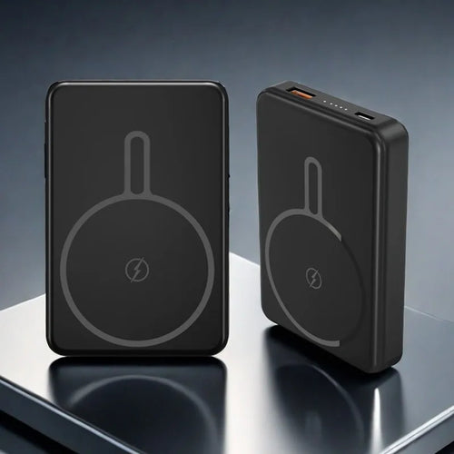 10000/5000Mah Magnetic Portable Power Bank - Fast Charging, 12W Large Capacity Power Bank, Suitable for Outdoor Travel