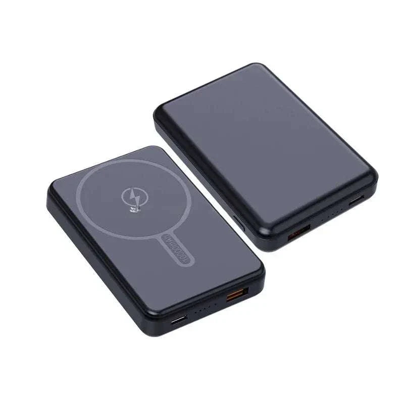 10000/5000Mah Magnetic Portable Power Bank - Fast Charging, 12W Large Capacity Power Bank, Suitable for Outdoor Travel