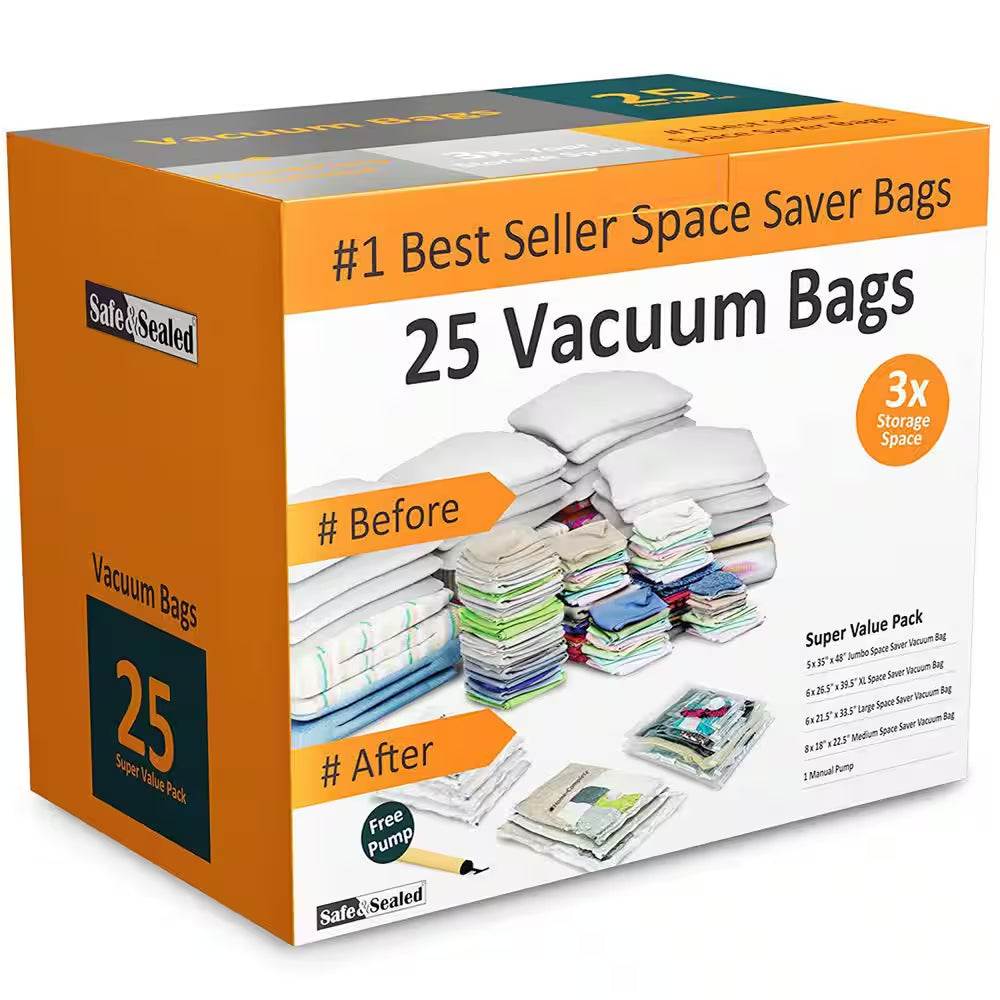 Home Vacuum Storage Bags (20-Pack)