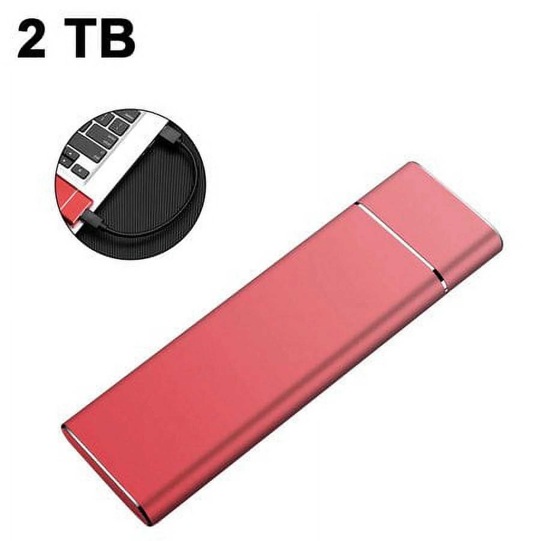 Portable SSD external hard drive with large capacity, lightweight metal shell, wide device compatibility, and high-speed data transfer