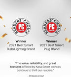 Kasa Smart Wifi Bulbs A19 9W – 16 Million Colors + Warm/Cool White, Alexa/Google