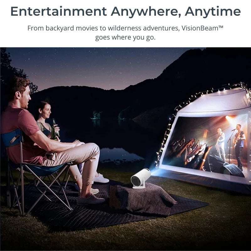 Transform Your Space with Vision Beam™ - The Ultimate Home Theater Experience Anywhere