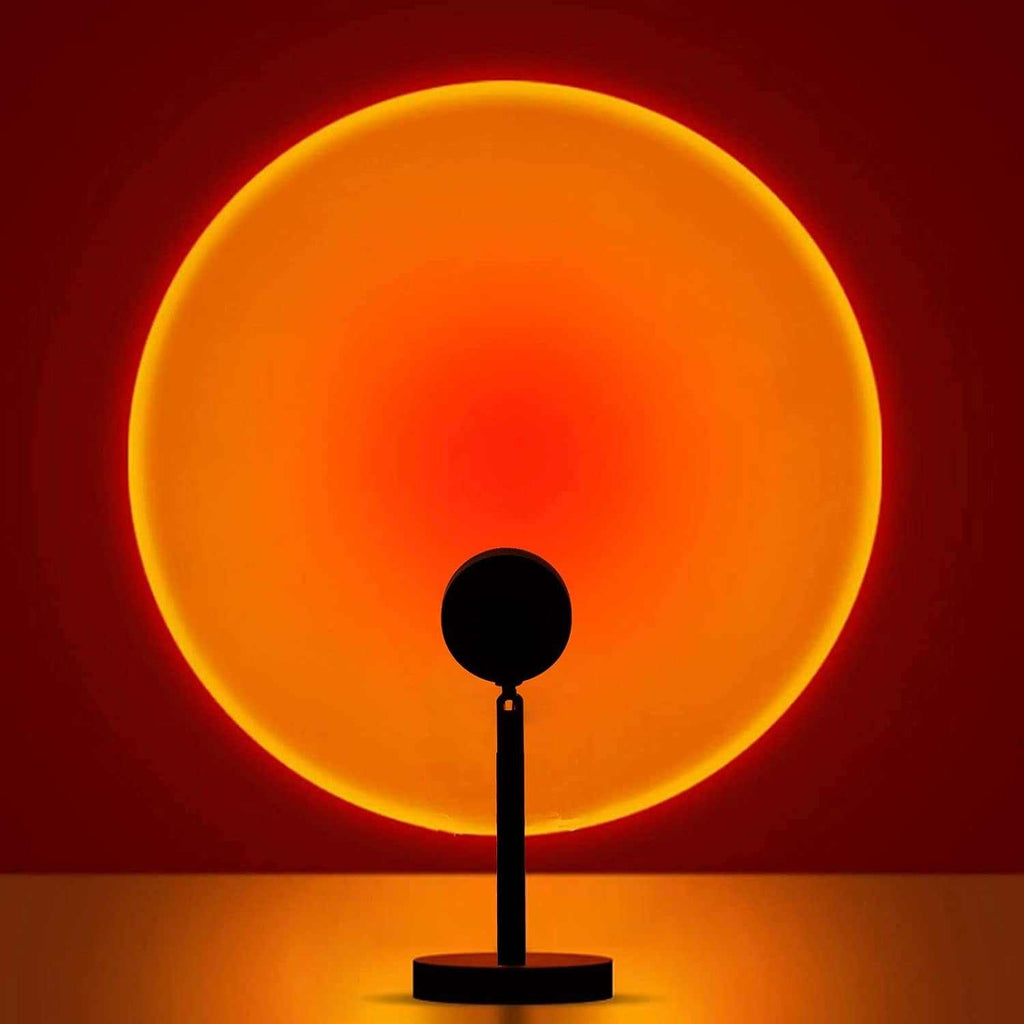 Sunset Lamp, Sunset Light Projection Lamp Led, Romantic Visual Led Light,180 Degree Rotation Sunset Light USB Sunset Glow Light Warm Romantic Visual Night Decorative Lights for Photo Blog