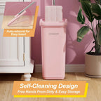 Microfiber Wet Flat Mop and Bucket Set for Home